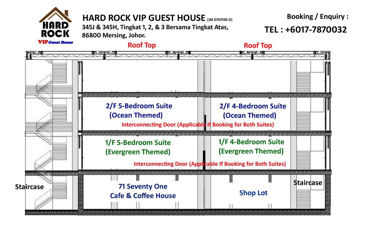 Hard Rock Vip Guest House Mersing Εξωτερικό φωτογραφία